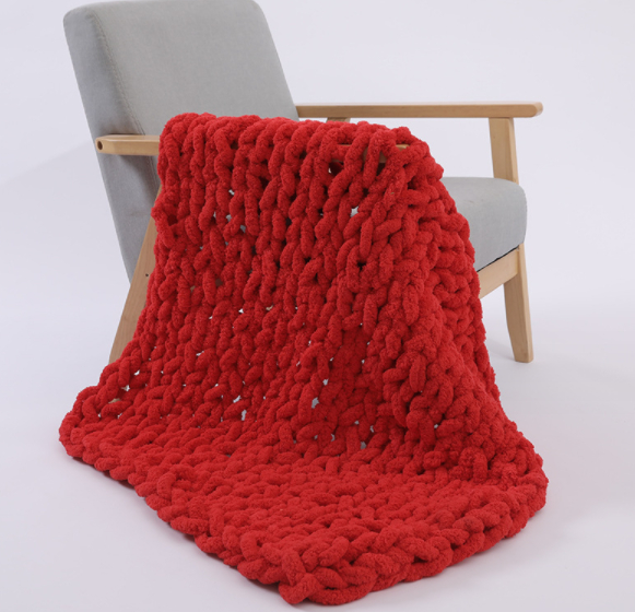 The Original Knit — Chunky Weighted Wool Blanket