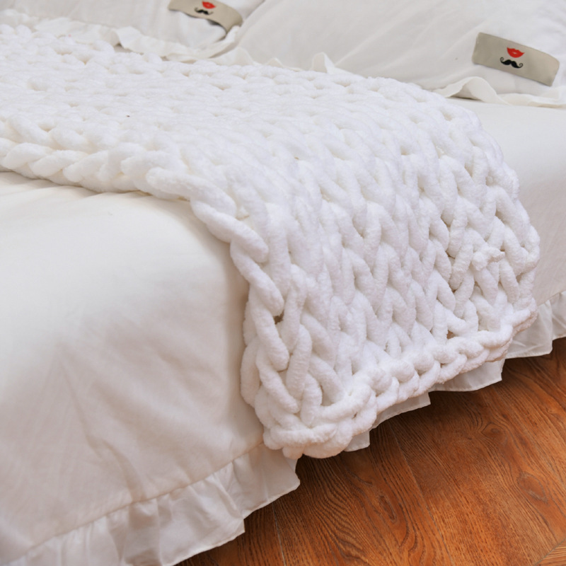 The Original Knit — Chunky Weighted Wool Blanket