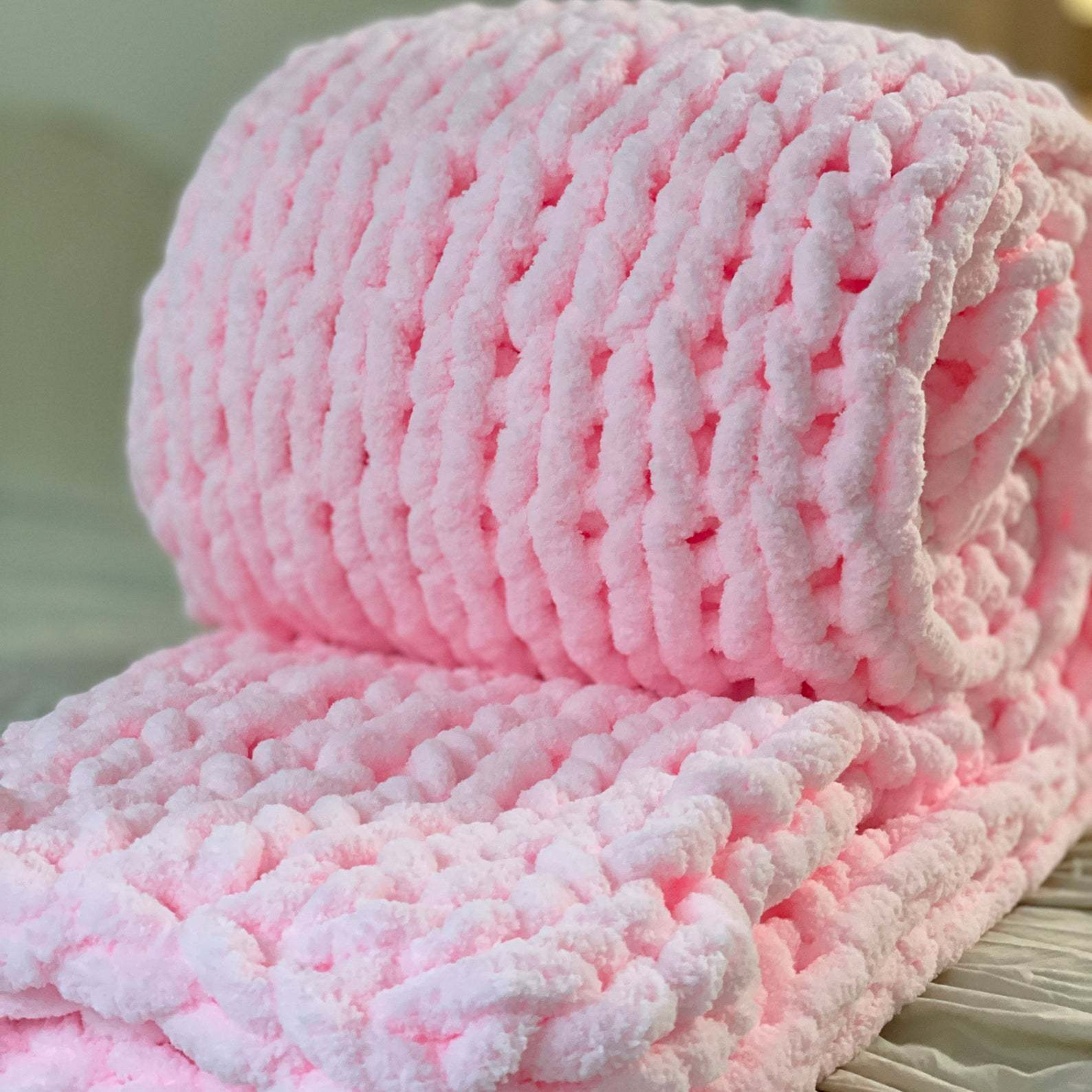 The Original Knit — Chunky Weighted Wool Blanket
